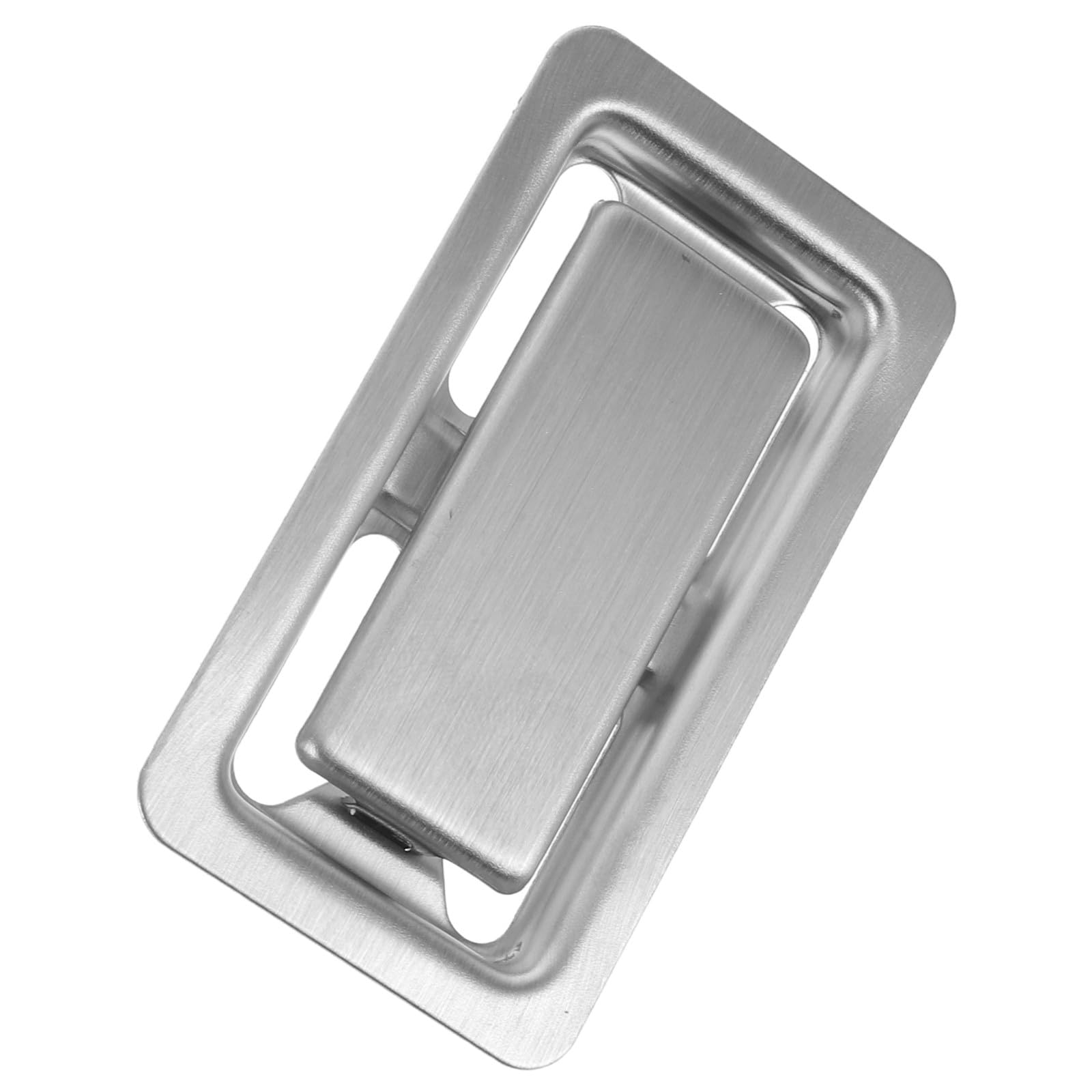 Artibetter Stainless Steel Sink Overflow Cover Rectangle for Bathroom and Kitchen Sink with Overflow Protection, Prevents Water Spilling, Suitable for DIY Installation in Modern Bathrooms