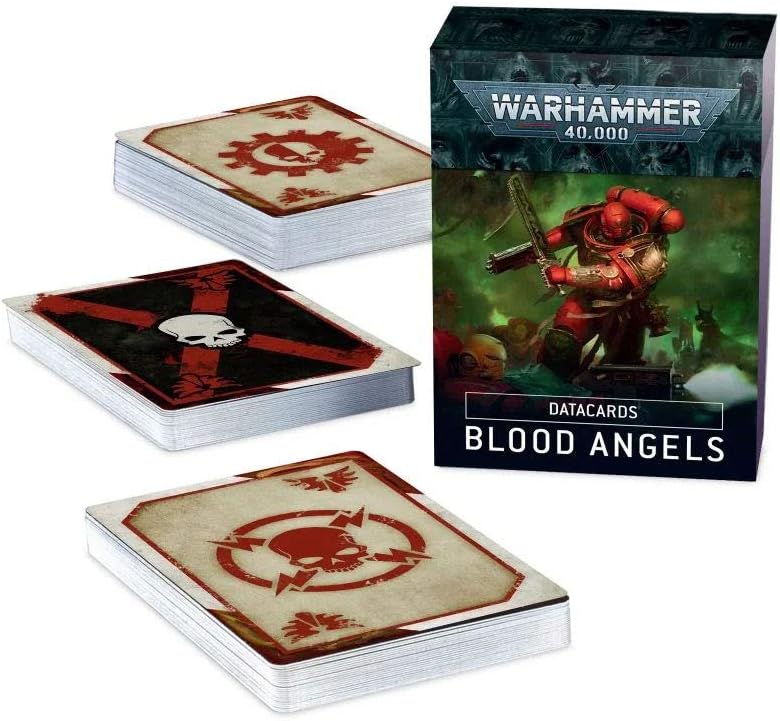 Games Workshop Warhammer 40,000 Data Cards: Blood Angels
