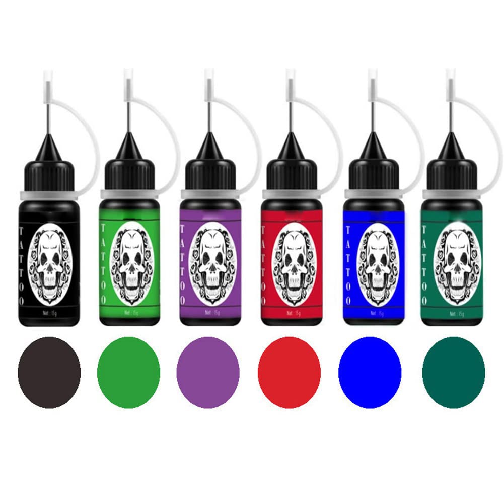 Buy Ofanyia 16 Primary Colors Temporary Tattoo Ink Fast Color Permanent