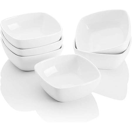 Borreltray 49 cm 5 vaks met schaaltjes wit - Van Berkum Koken & Tafelen