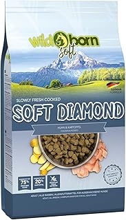 Wildborn Soft Diamond 12 kg Dog Dry Food, 75% Fresh Chicken, Gently Cooked without Extrusion, Grain-Free with Potato, Limited High-Quality Raw Materials, Suitable for All Stages of Life product image
