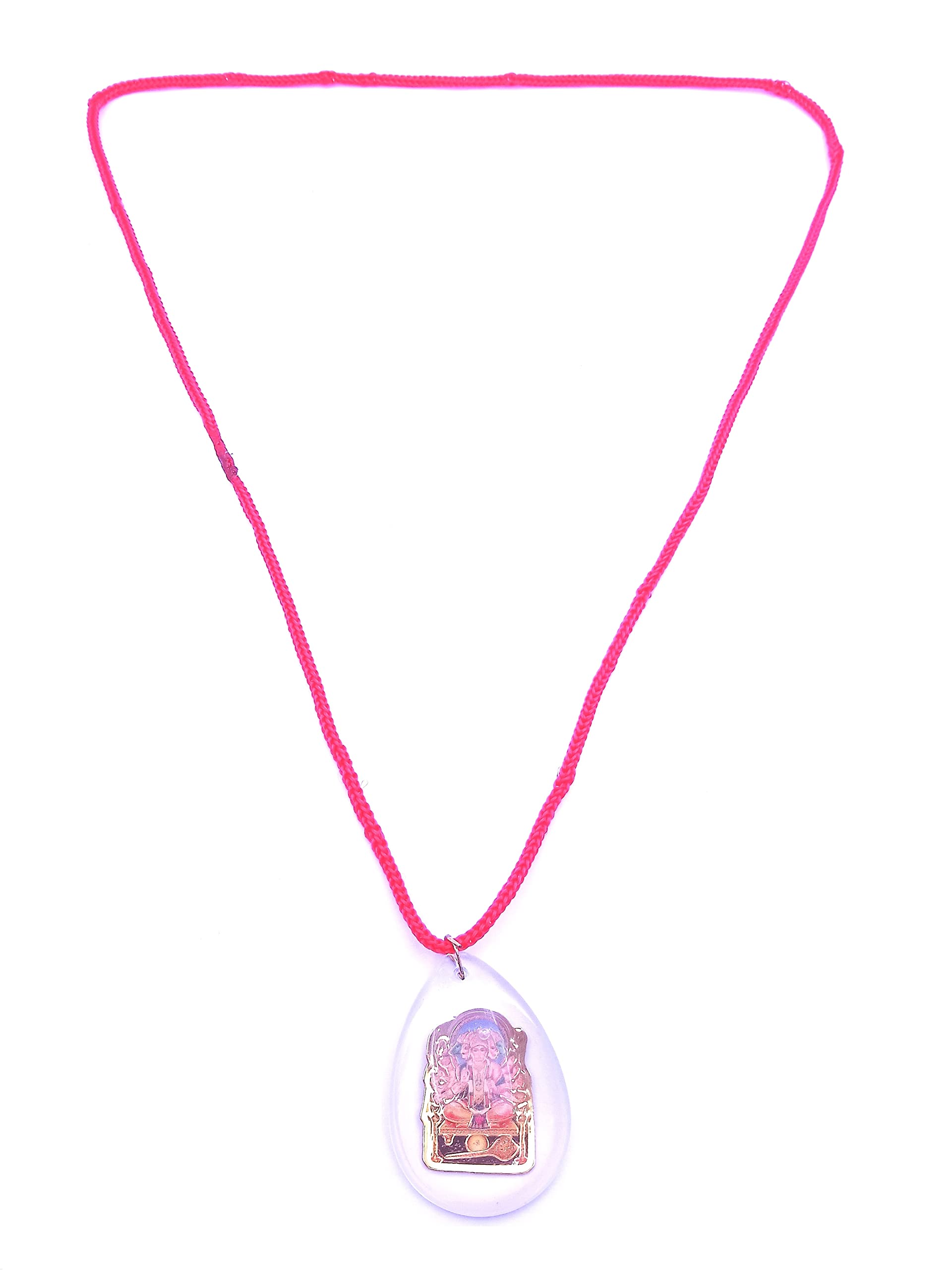 Panchmukhi Bajrang Bali Hanuman Crystal Pendant Hindu God Locket For Men and Women-image-16