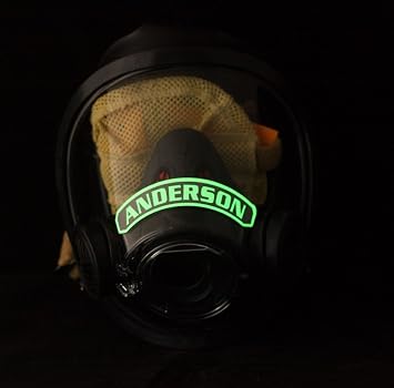 IdentiFireTM Facepiece Nameplate for 3MTM ScottTM AV-3000 HT