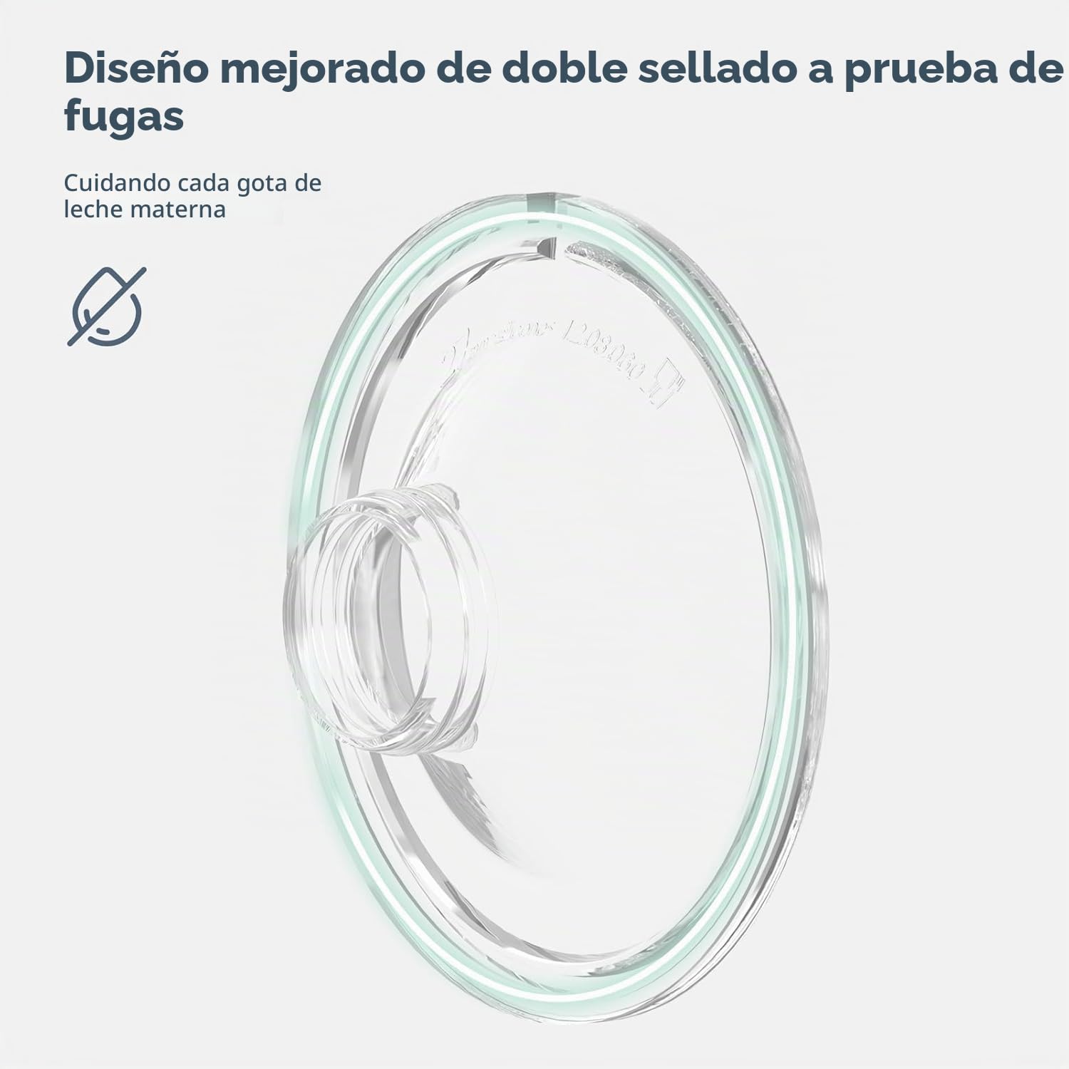 MOMMED Sacaleches Electricos, 24mm Extractores de Leche Electrico con 3 modos y 12 potencias, Sacaleches Manos Libres de diseño a prueba de fugas, incluye 17/19/21mm inserciones de brida