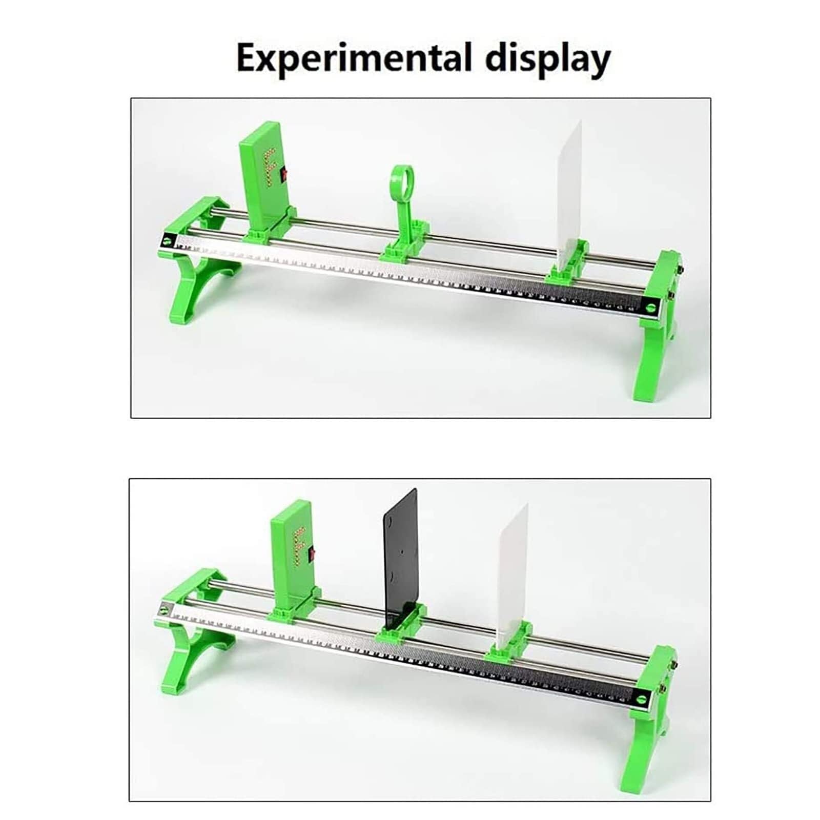 Equipo De Laboratorio Científico, Banco Óptico, Lente, Conjunto De Imágenes De Orificios Pequeños, Material Didáctico Físico Óptico, Equipo De Experimentación Científica Óptica