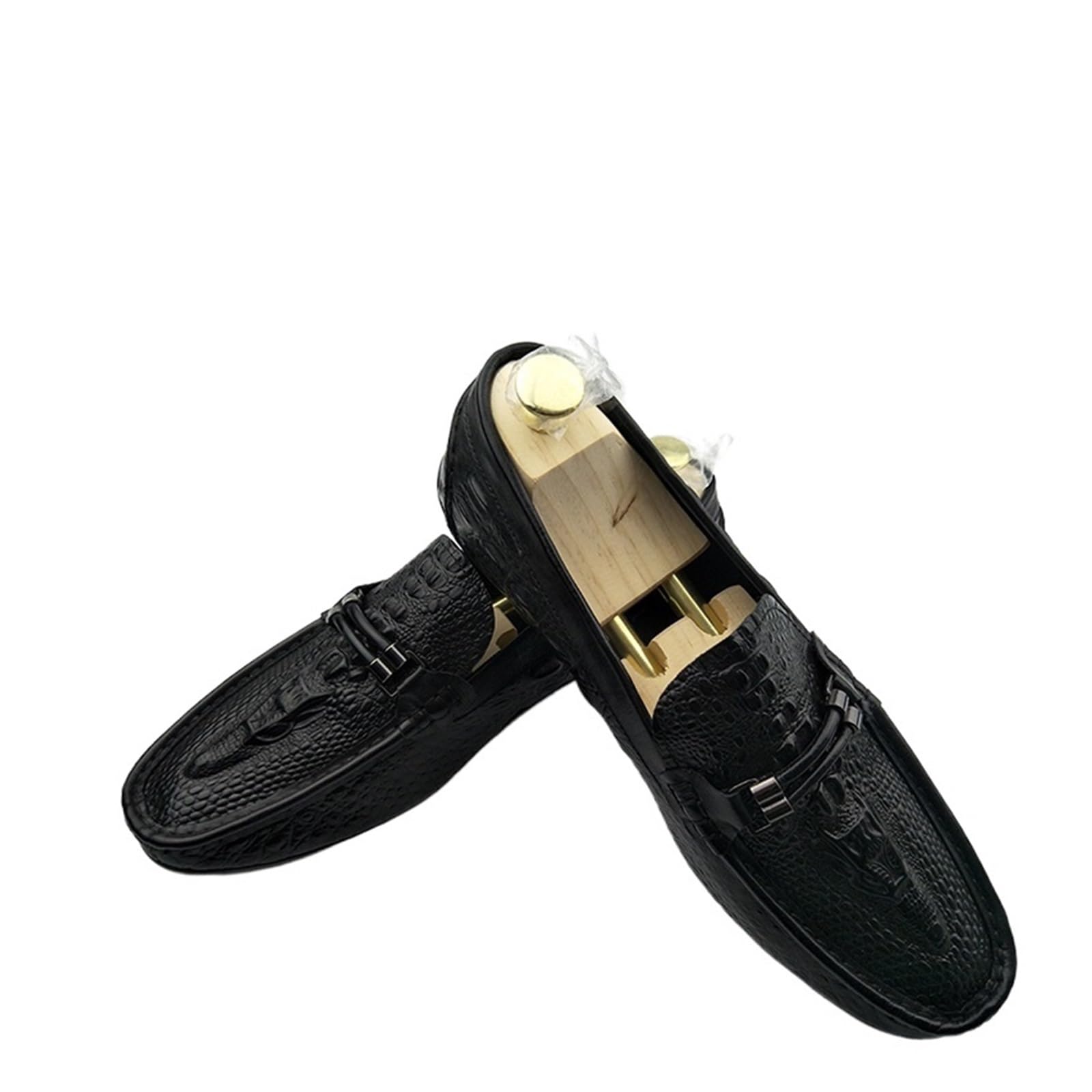 Árbol de zapatos for hombre, dispositivo soporte ajustable for modelador, resorte madera maciza doble tubo