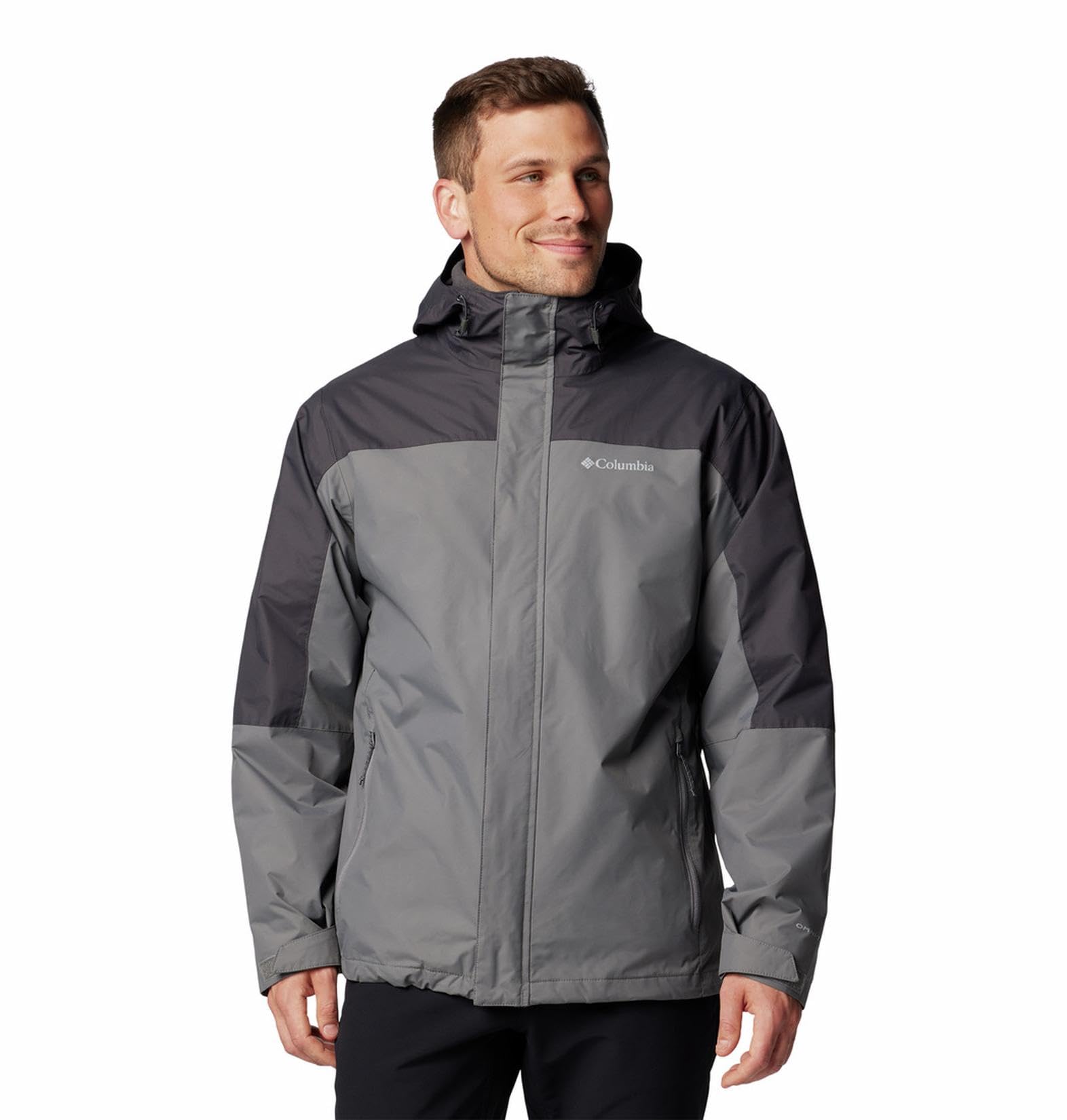 Buy Columbia Men Grey Omni Tech Tunnel Falls II Waterproof
