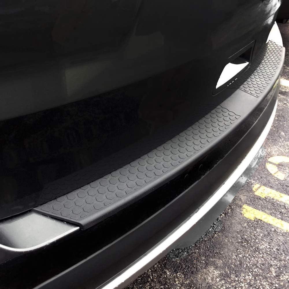 GENERIC Rear Bumper Protector Compatible with Toyota Highlander 2014-2019, Black