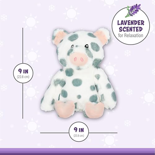 Miniatura 5 de 1i4 Group Warm Pals  Cerdo  Acogedores juguetes de peluche perfumados de lavanda  Animal de peluche  Peluche refrescante para dormir