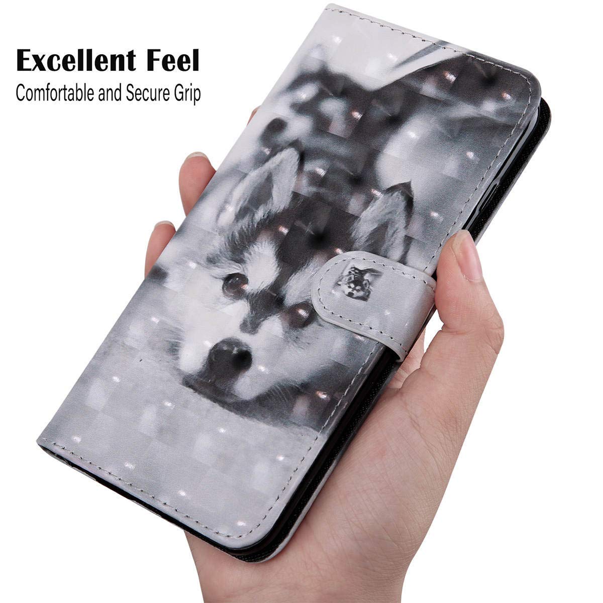 Housse étui Universel Cuir éco Noir Horizontal Pour HTC Desire S - Neuf