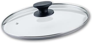 Fackelmann Pfannenglasdeckel 28cm – Hitzebeständig, Bakelit Griff, Shadow Black – Universal Pfannendeckel ideal für jeden Haushalt