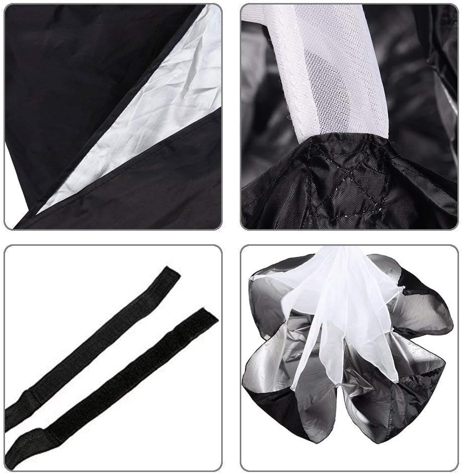 Trenz Fashion Speed Chute | Training Resistance Speed Parachute | 48 inch | in Carry Bag 2