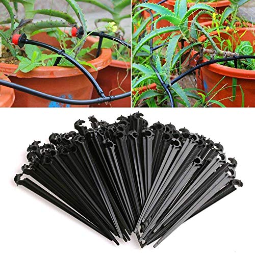 Image of DIY Crafts Pack Of 25 Pcs, Design No # 2, Micro Hose Fixed C-Type Holders Drip Irrigation Accessor(Pack Of 25 Pcs, Design No # 2)