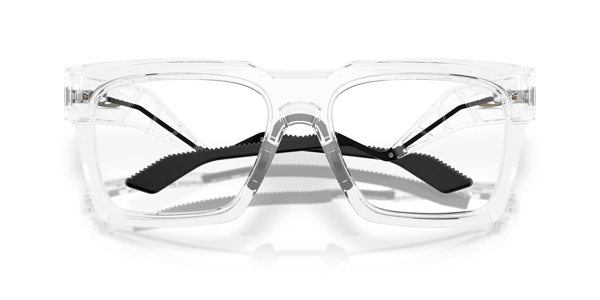 Oakley Ox8190 Enigma Ink Square Prescription Eyewear Frames, Polished Clear/Demo Lens, 55 mm - Image 5 thumbnail