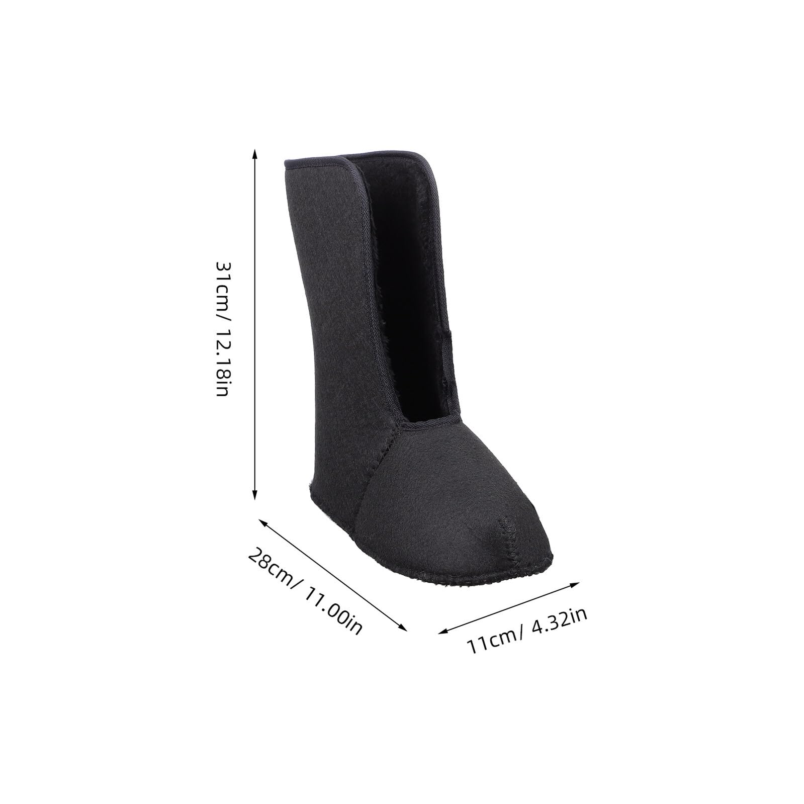 BESTonZON 2 Paires Semelles Isolantes pour Homme Chaudes Amovibles Doublure Pelucheuse Accessoires pour Randonnée Hivernale et Ski
