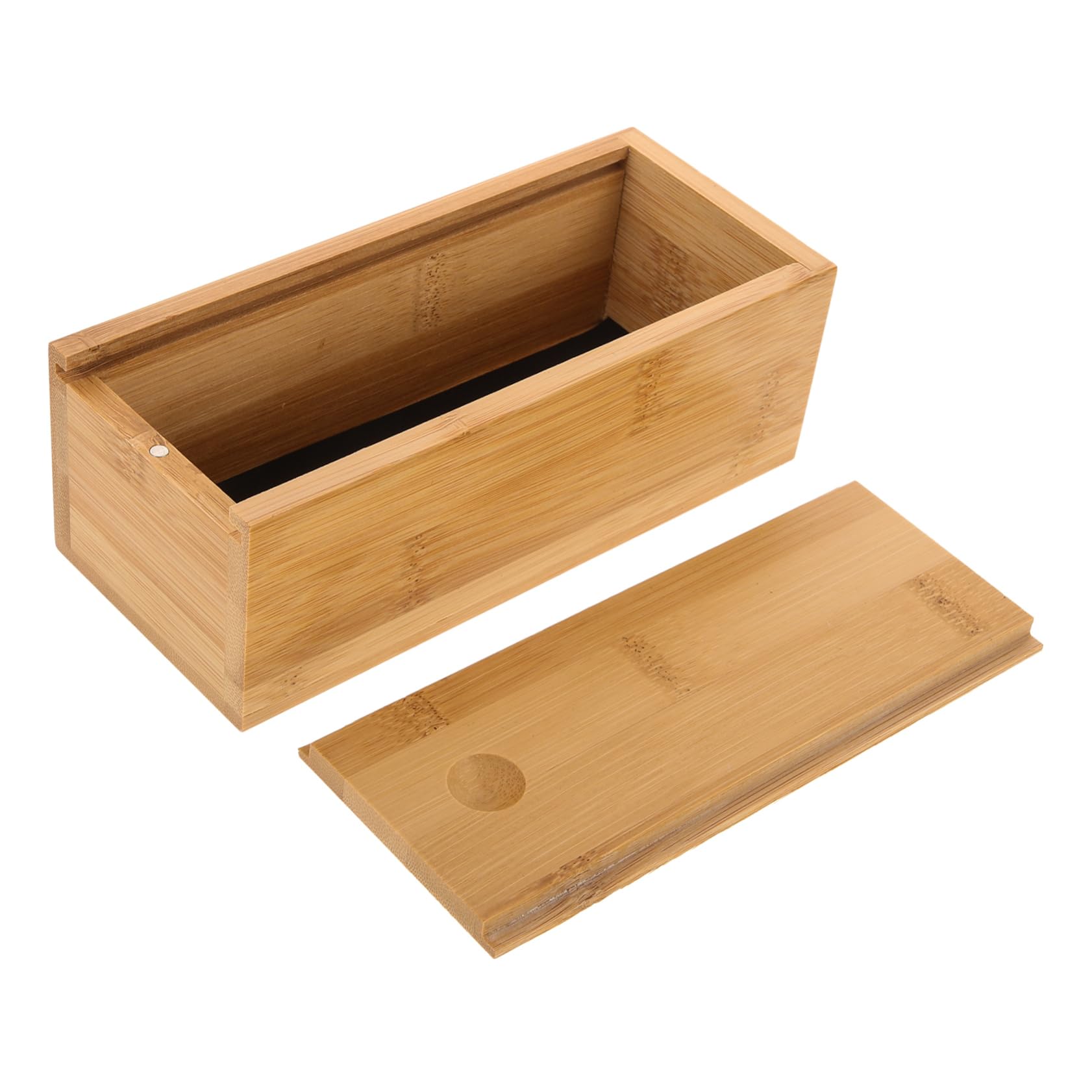 FOMIYES Vintage Pull Out Eyewear Storage Box Hard Glasses Case for Men Travel Sunglasses Organizer Glasses Holder