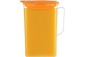 LocknLock Aqua Fridge Door Juice Holder with Handle