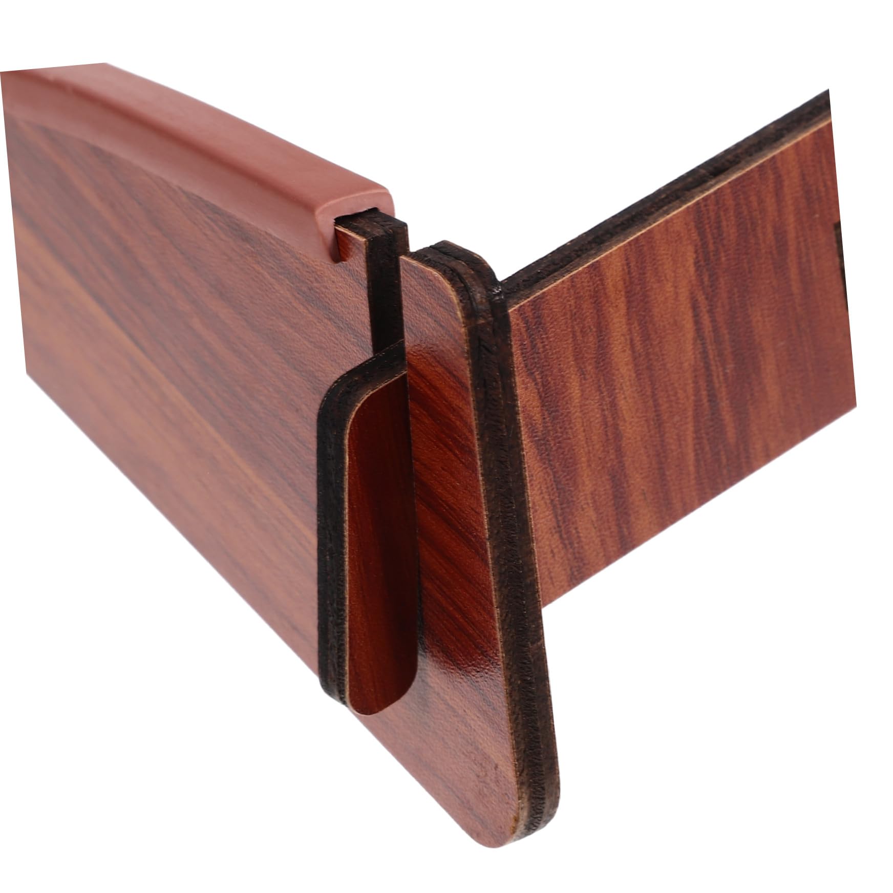 HEMOTON Supporto Per Chitarra Da Pavimento Da 3 Pezzi Supporto Per Chitarra Staccabile Struttura in Legno Per Chitarre Acustiche Ed Elettriche