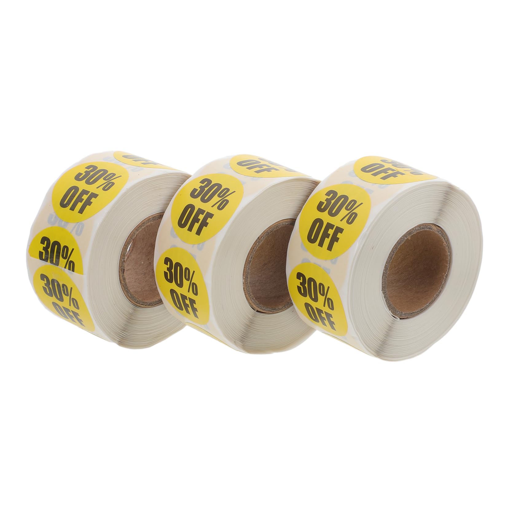 ARTIBETTER 3 Set Adesivi Dei Cartellini Dei Prezzi Cartellino Dettaglio Rimovibile Adesivi Per Etichette Alimentari Per Del Supermercato Yellow 3 * 3