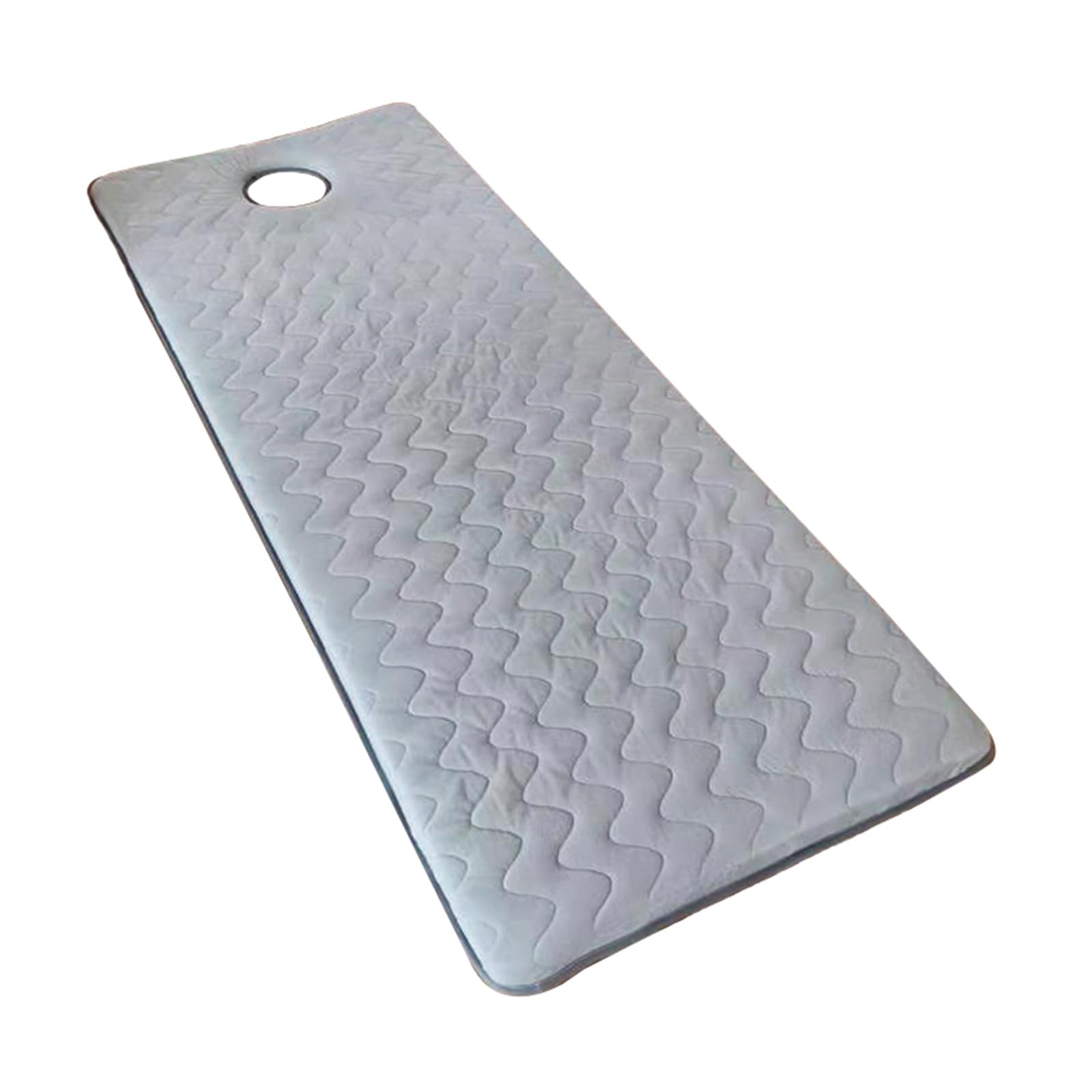 Duradero Colchón para Camilla de Masaje con Agujero, Plegable Colchoneta para Camilla de Pestanas, Suave Cómodo para Camilla de SPA, Salón de Belleza, Funda para Camilla,A,60x180cm/23x71in