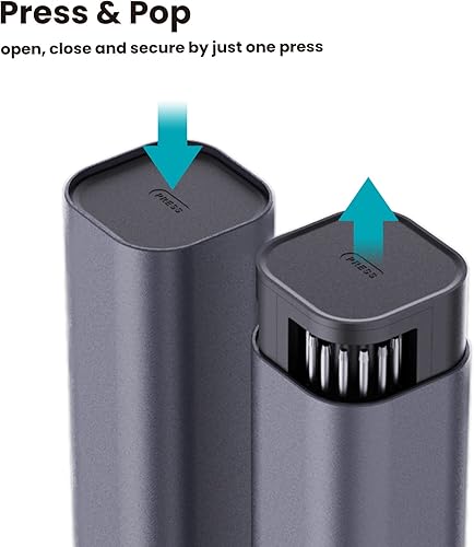 Miniatura 4 de JIMIHOME Juego de destornilladores de precisión de 56 piezas, incluye 42 puntas, kit de destornilladores con funda de transporte de acero aleado,