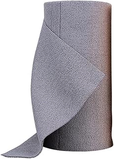 JTBS 50Pcs Reusable Microfiber Towels Roll, Reusable Microfiber Towels for Cars Soft Cleaning Rags All Purpose Absorbent Kitchen Cloth for Car, House, Garage or Kitchen (Grey,11.8IN)