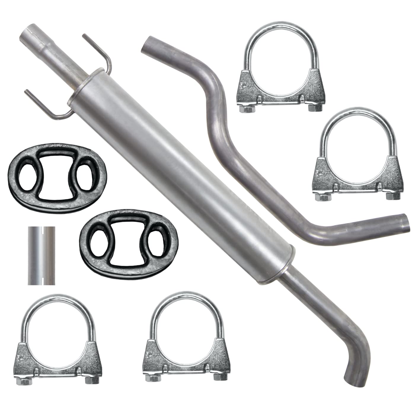 POLMOstrow Auspuff Mitteltopf für Opel Meriva 1 I A 1.4 1.6 Van 2003-07.2010