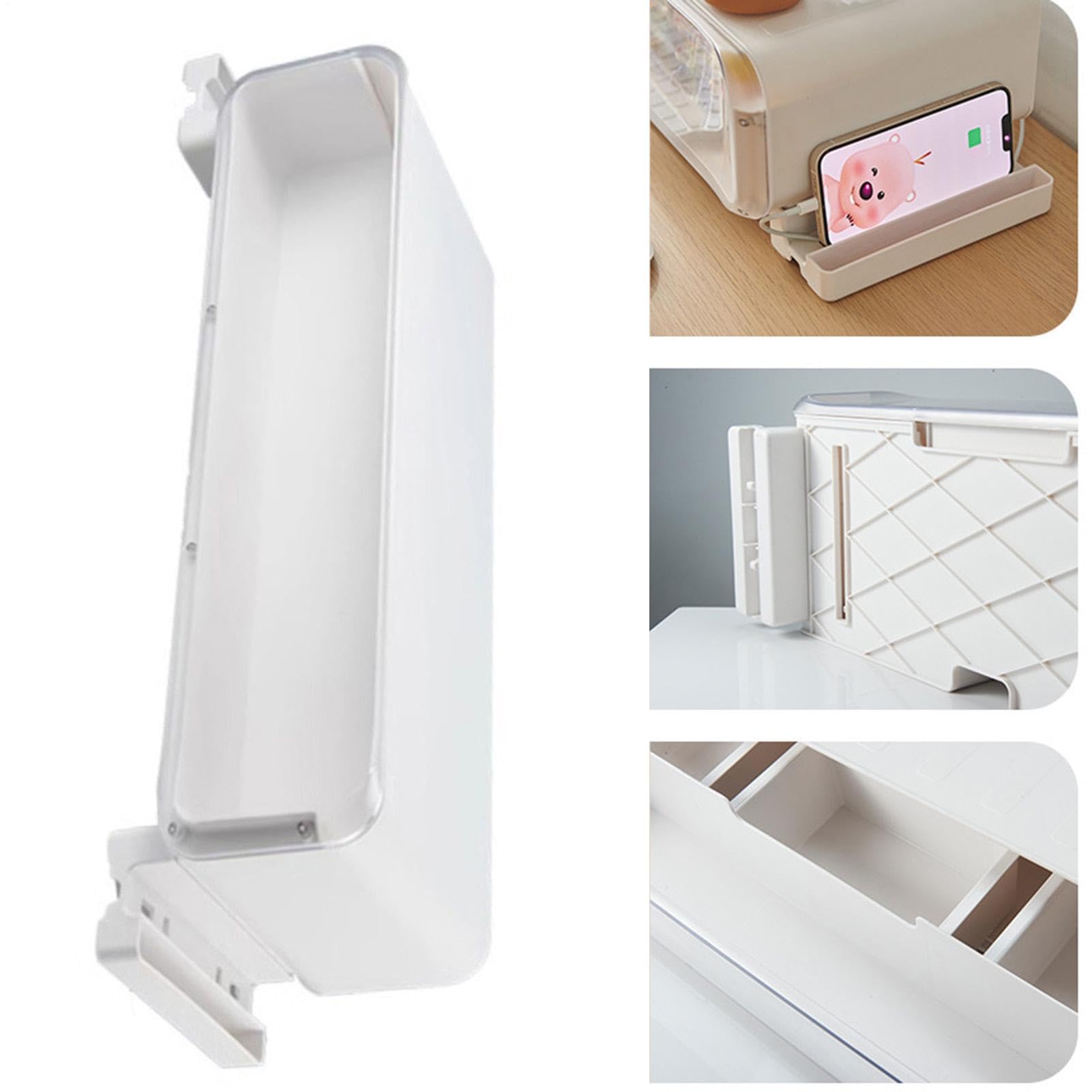 Supporto Monitor del Computer Bianco Ergonomico Antiscivolo con Sottofondo | Supporto Alzata per Notebook e Computer Portatile per Casa Ufficio Postazione di Lavoro PC Stampante