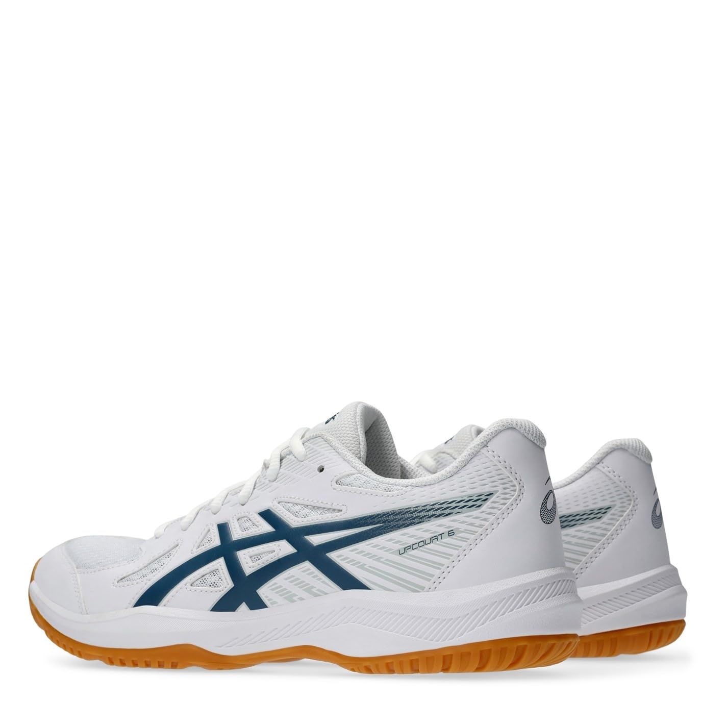ASICS Herren Asics Upcourt 6 Weiss, 44,5 Herrensneaker
