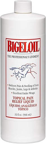 Bigeloil alivio tĂłpico del dolor Linimento lĂquido 32oz Bigeloil alivio tĂłpico del dolor Linimento lĂquido 32oz