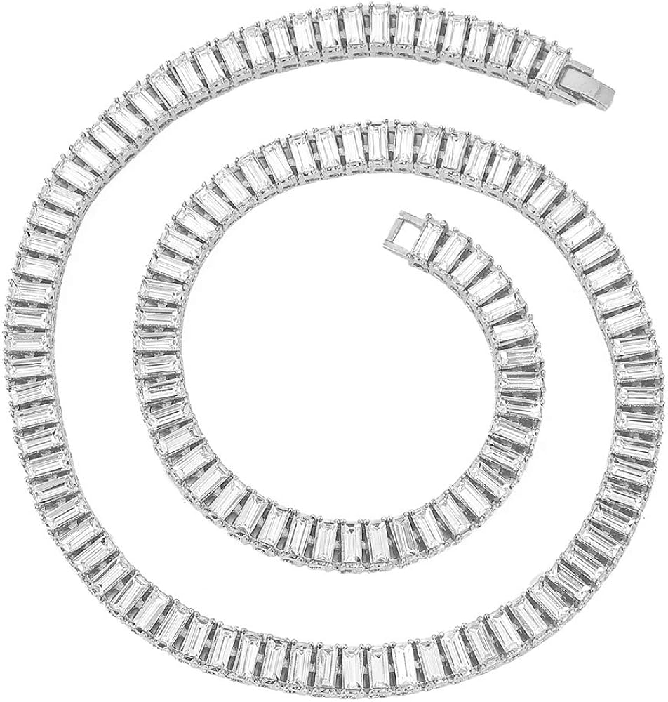 HH BLING EMPIRE Iced Out Chains for Men Silver and Gold Diamond HH BLING EMPIRE Iced Out Chains for Men Silver and Gold Diamond