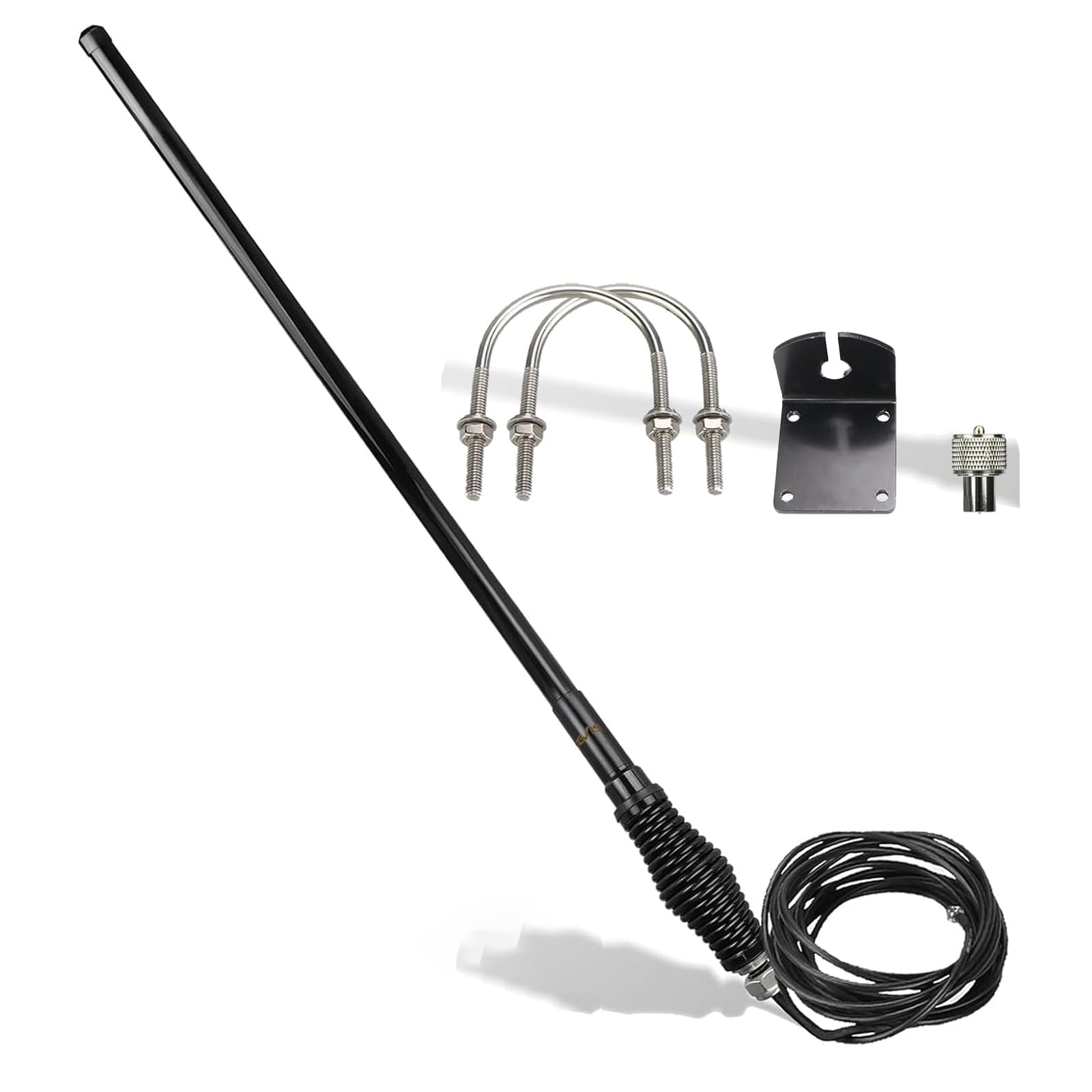 Amazon.com: Retevis Heavy Duty Mobile Radio Antenna, Dual Band UHF