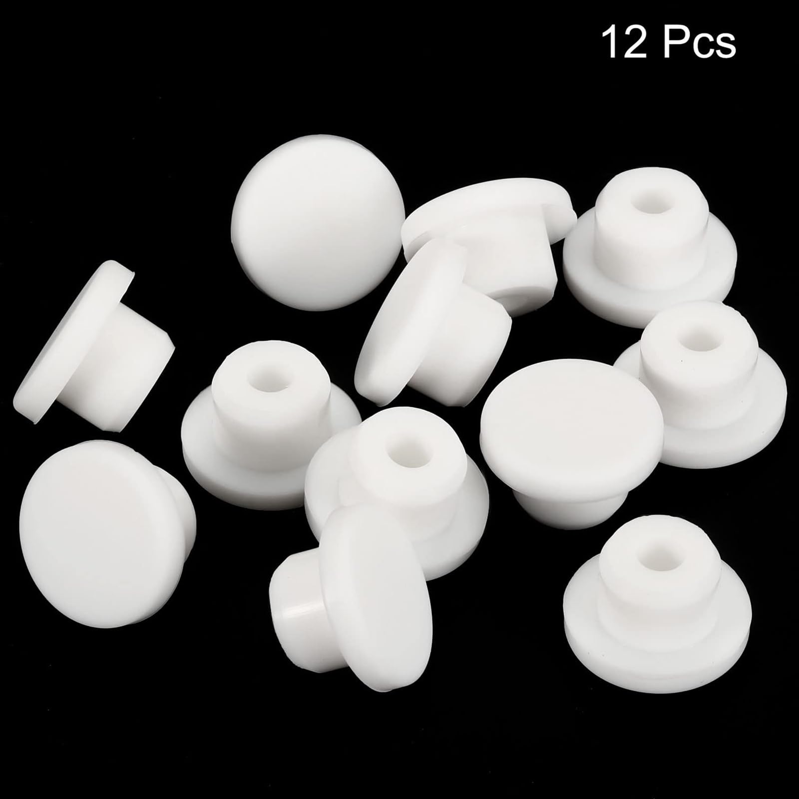 TA-VIGOR 12Pcs Silicone Hole Plugs, 15mm Diameter Hole Stoppers - Image 3