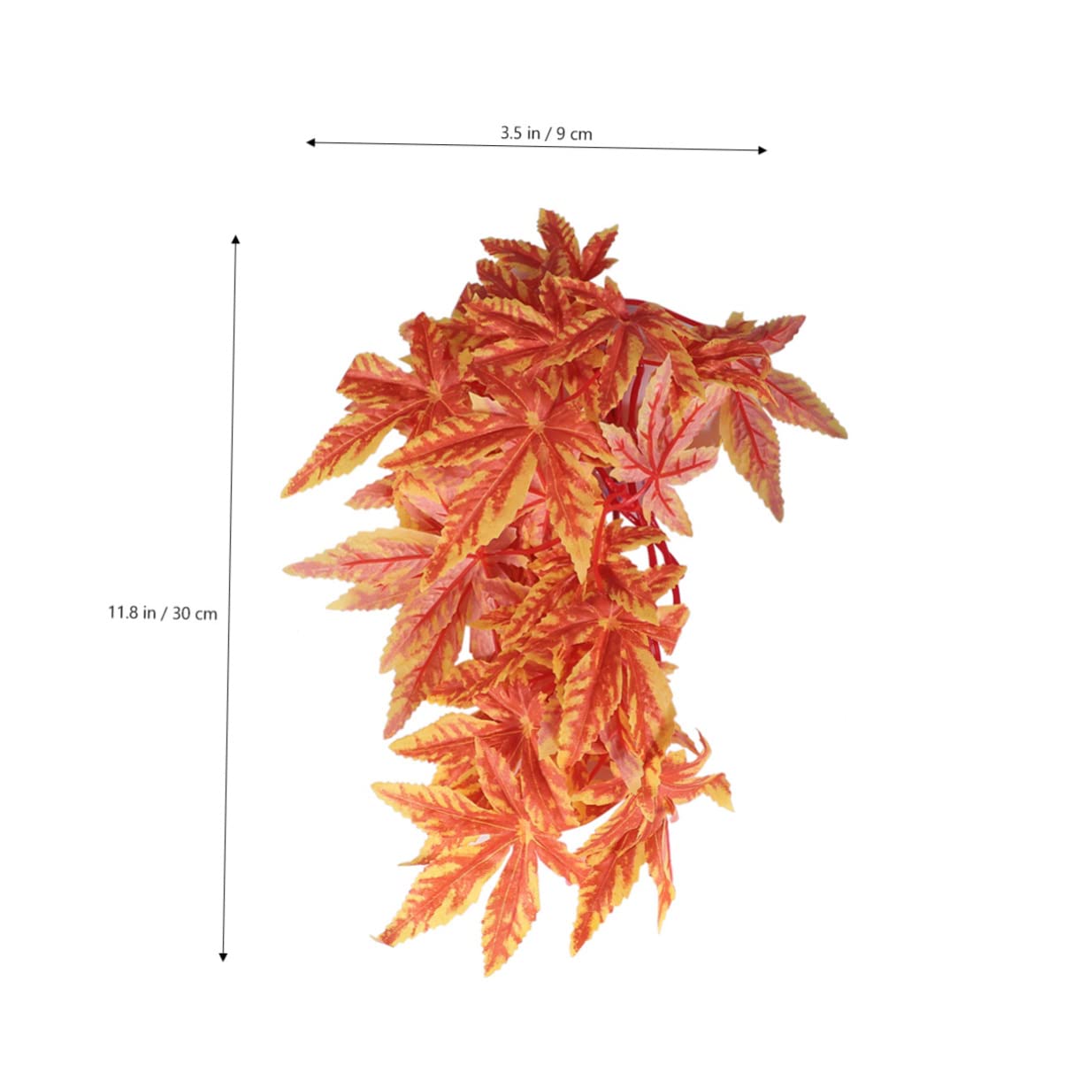 Toddmomy 4 Piezas 12 Plantas acuáticas Artificiales césped Artificial para acuarios Plantas acuáticas simuladas Plantas Artificiales Adorno de Planta de pecera Reptil Adornos