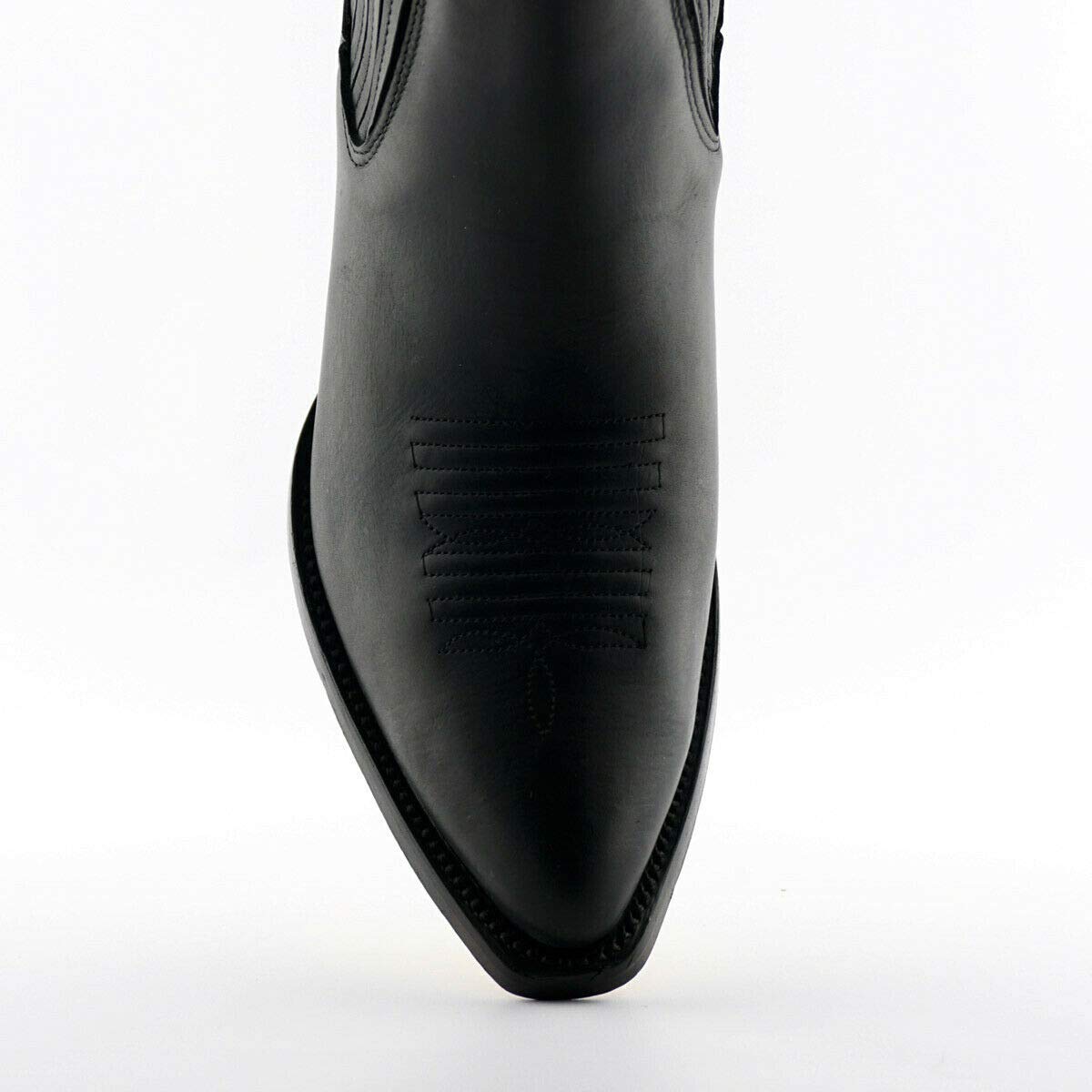 Grinders Maverick Botines Vaqueros Unisex de Cuero de Baile