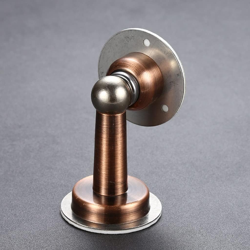 1PC 304 Stainless Steel Door Stop Non Punching Sticker Hidden Catch Floor Mounted Door Holder Door Hardware(E)