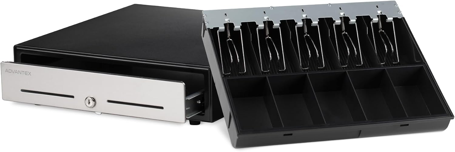 All-in-One SmartPOS NX Professional Cash Register for Small Business – WiFi POS System with Touch Screen, Customer-Facing VFD Display, Cash Drawer, Wireless Barcode Scanner, Thermal Receipt Printer