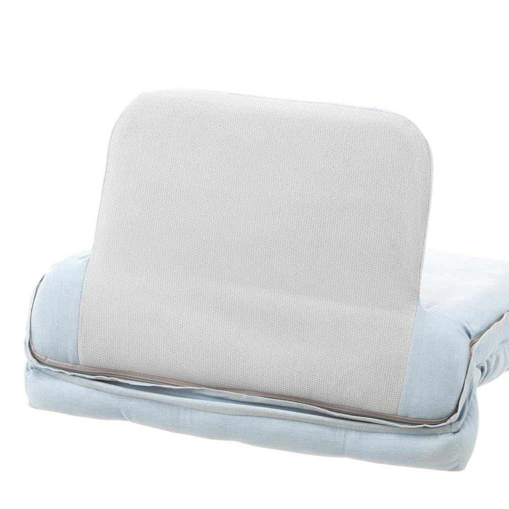 Amazon｜カインズ(CAINZ) カバーが洗える背もたれイス F-Lepoco デニム