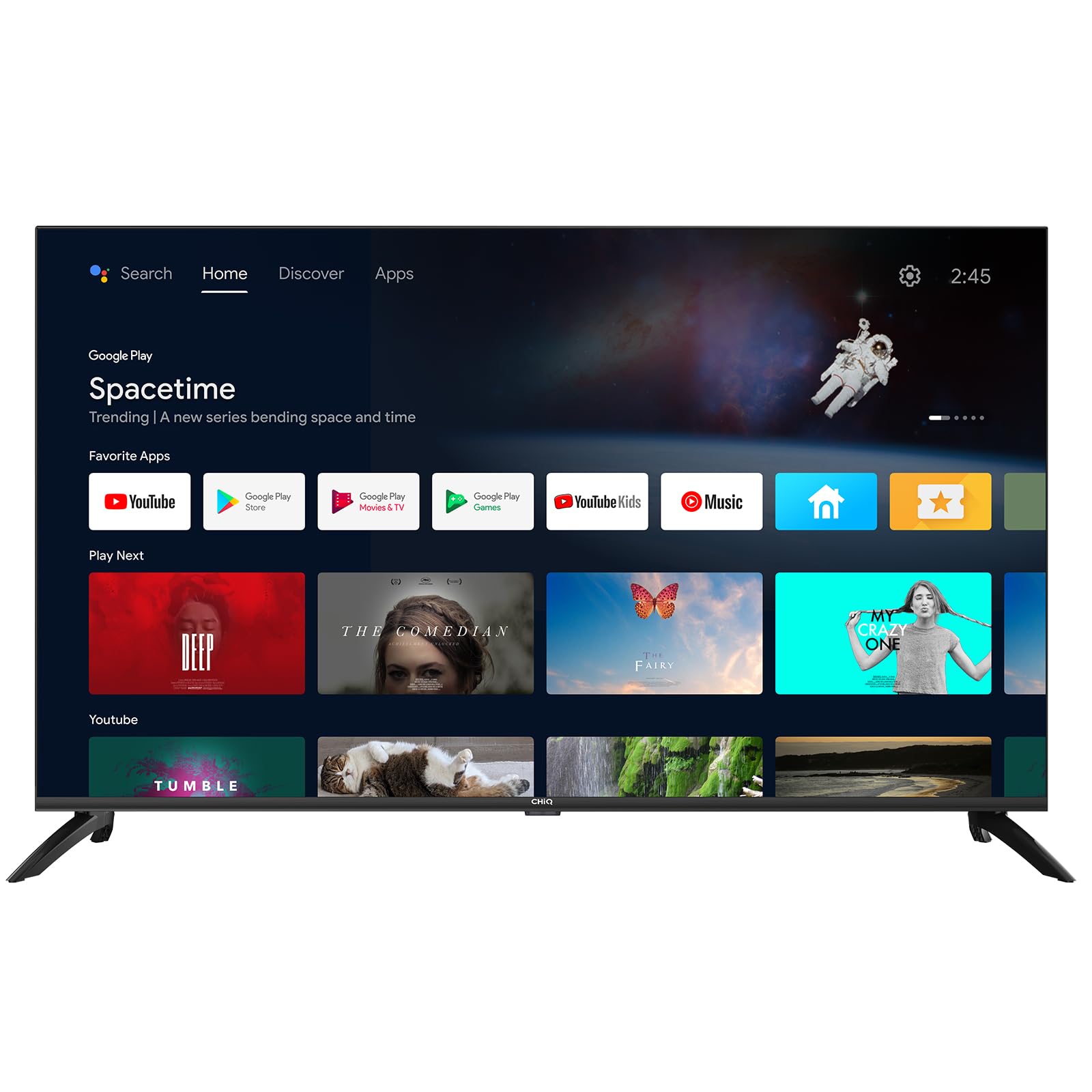Chiq 55 Zoll (139 cm) LED Fernseher U55QG7V – Bild 8