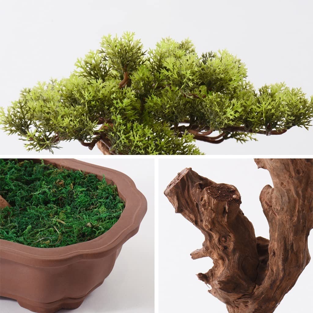 Plantas Artificiales para El Hogar, Árbol Bonsái De Pino Artificial, Planta Artificial En Maceta Adecuada para La Decoración del Hogar, La Oficina, El Escritorio Y La Sal,
