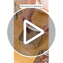 Image of Nestasia Small Stainless Steel Paneer Maker (450 ml) - Square Paneer Maker Mould Press with Lid | Rust Resistant Medium Paneer Strainer - Perfect for Fresh Paneer, Tofu & Sprouts