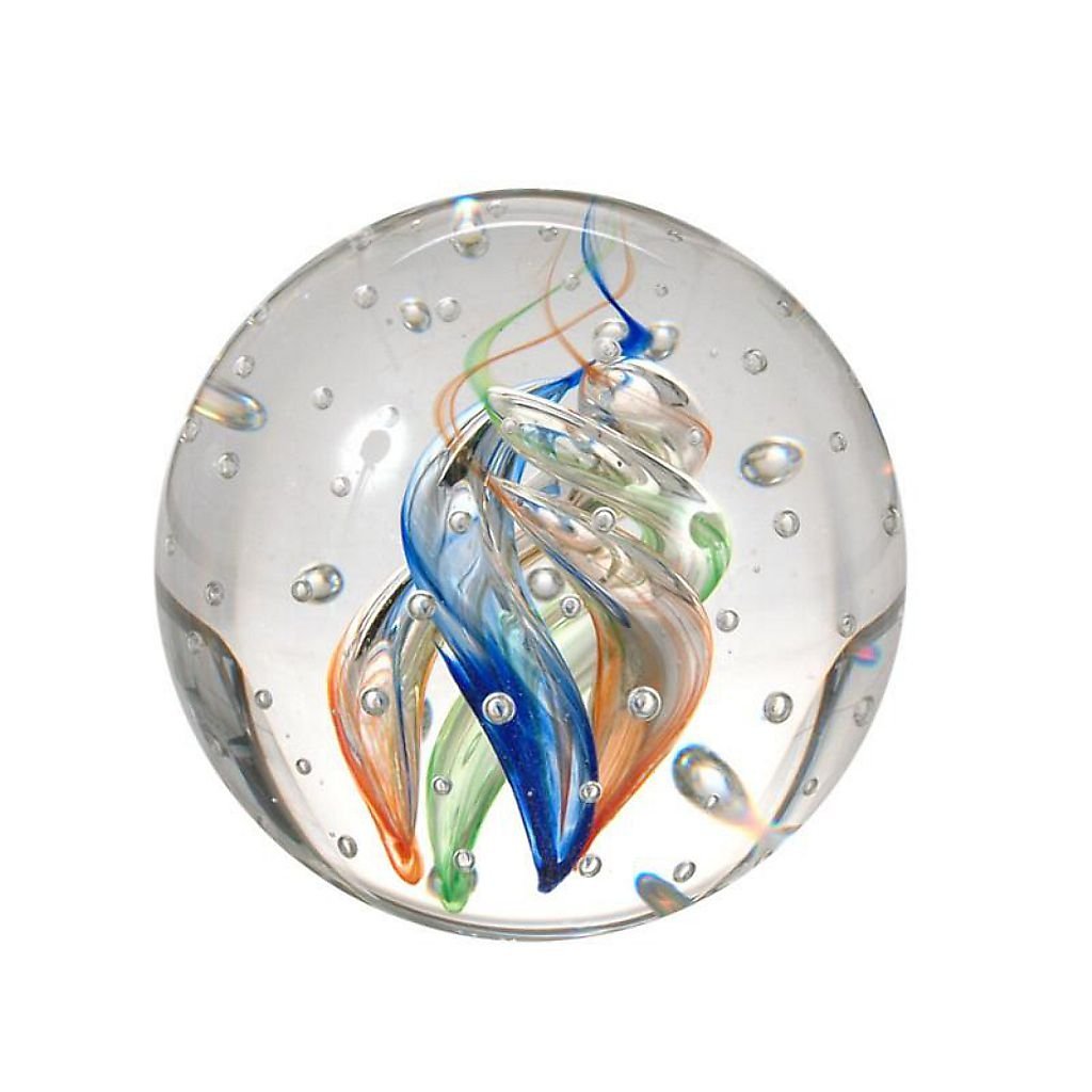 Rêve Boule 9,5cm, boule de verre, Presse-papier, Désir-Boule, décoration en verre