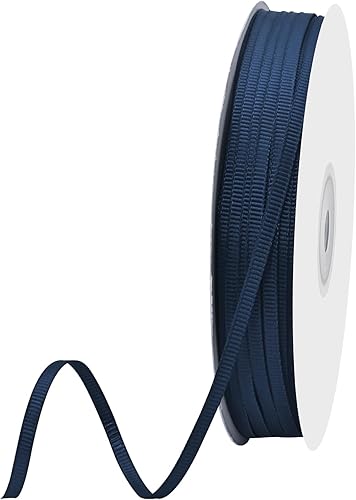 Miniatura 5 de Maclemon Cinta de grogrén de niebla azul de 58 pulgadas x 100 yardas para manualidades, lazos para el cabello, envoltorios de regalos, artes,