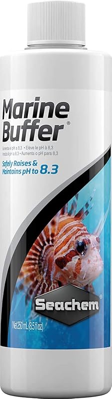 Condicionador de Água para Aquário Marinho Marine Buffer Seachem 250 mL