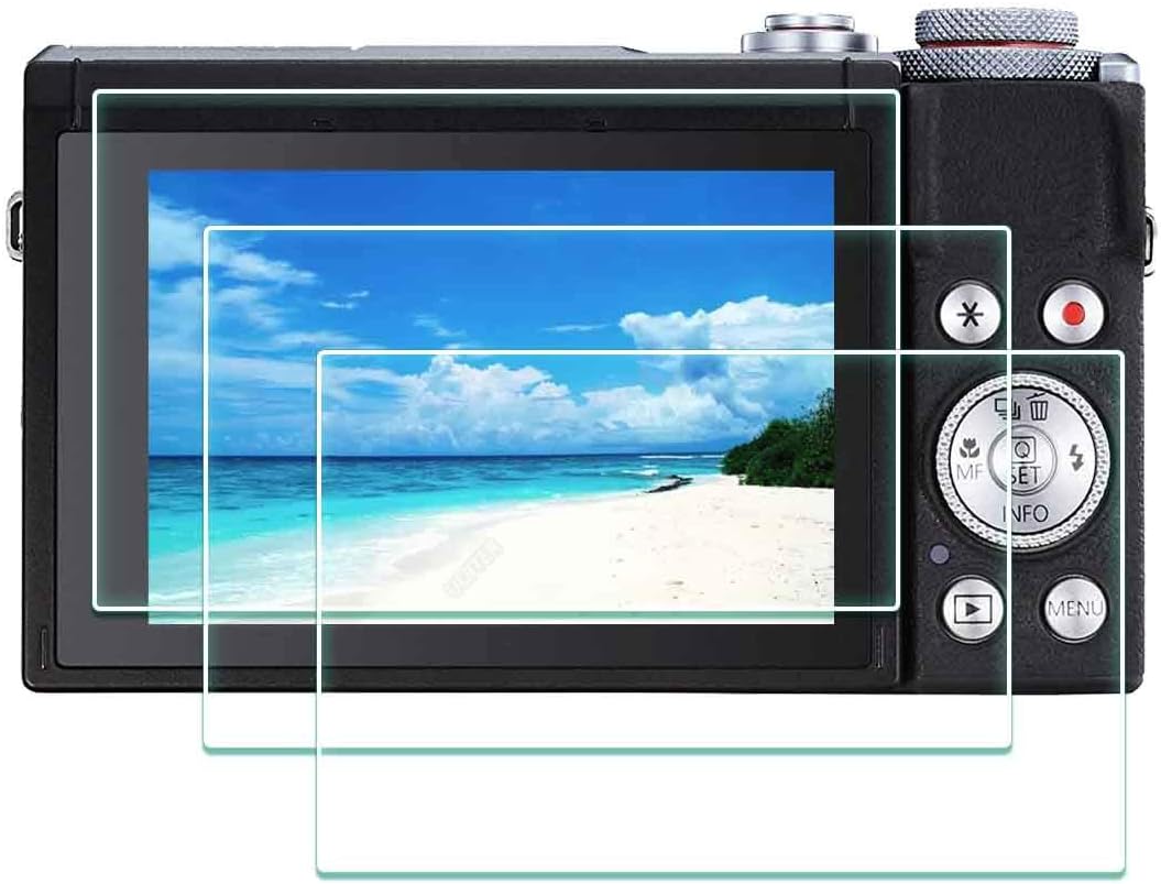 G7 X Mark III Screen Protector for Canon G7X Mark III Camera [3Pack], 9H Hardness G7XIII Tempered Glass Cover Anti-Scrach Anti-Bubble Anti-Dust