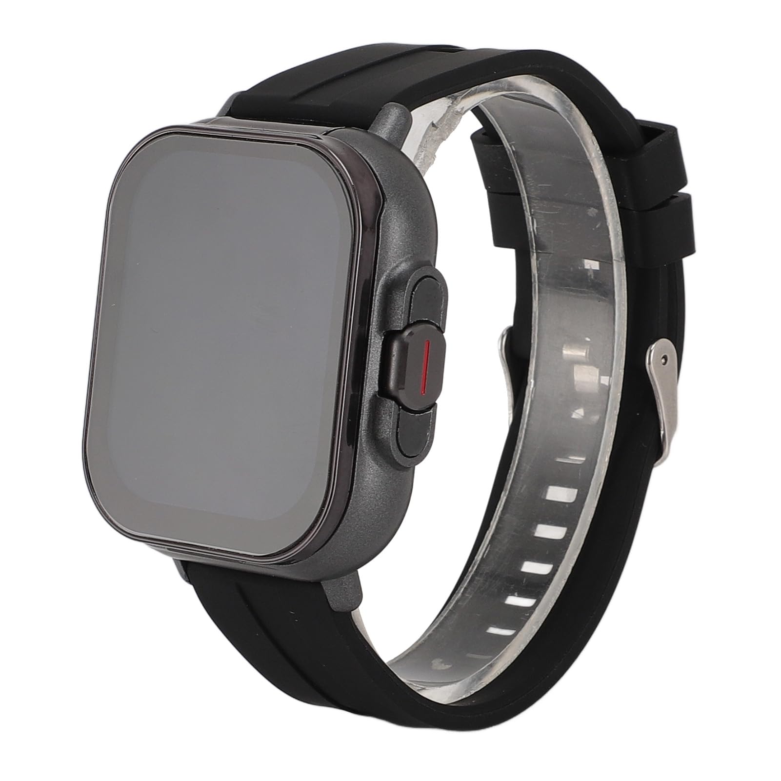 Bewinner Montre Intelligente avec écouteurs – Design Innovant 2 en 1, écran 2,01 Pouces, Bracelet en Silicone, Casque sans Fil, Montre de Suivi de la Condition Physique pour iOS et Android (Noir)