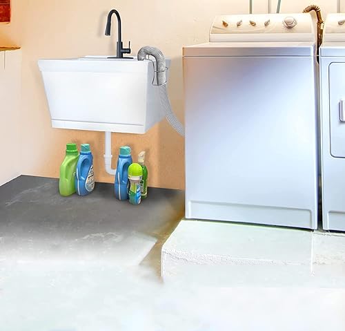 Miniatura 6 de Soporte de manguera de drenaje de arandela de acero inoxidable 304, gancho de abrazadera ajustable, se adapta a todas las mangueras de bañera