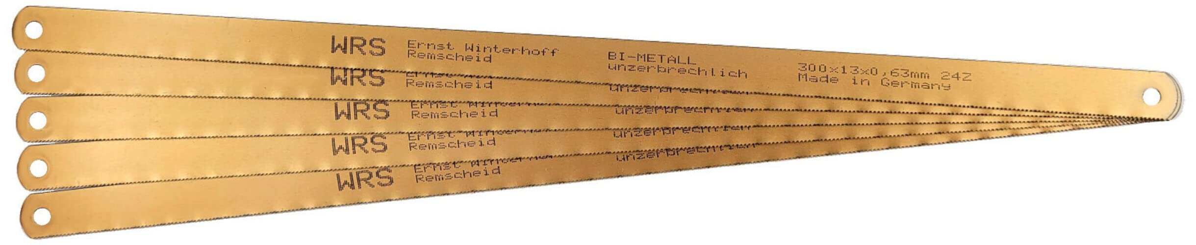 Lame Per Seghetto HSS 300mm - Bi-Metal Per Acciaio, Legno E Plastica - Made In Germany - Foto 7