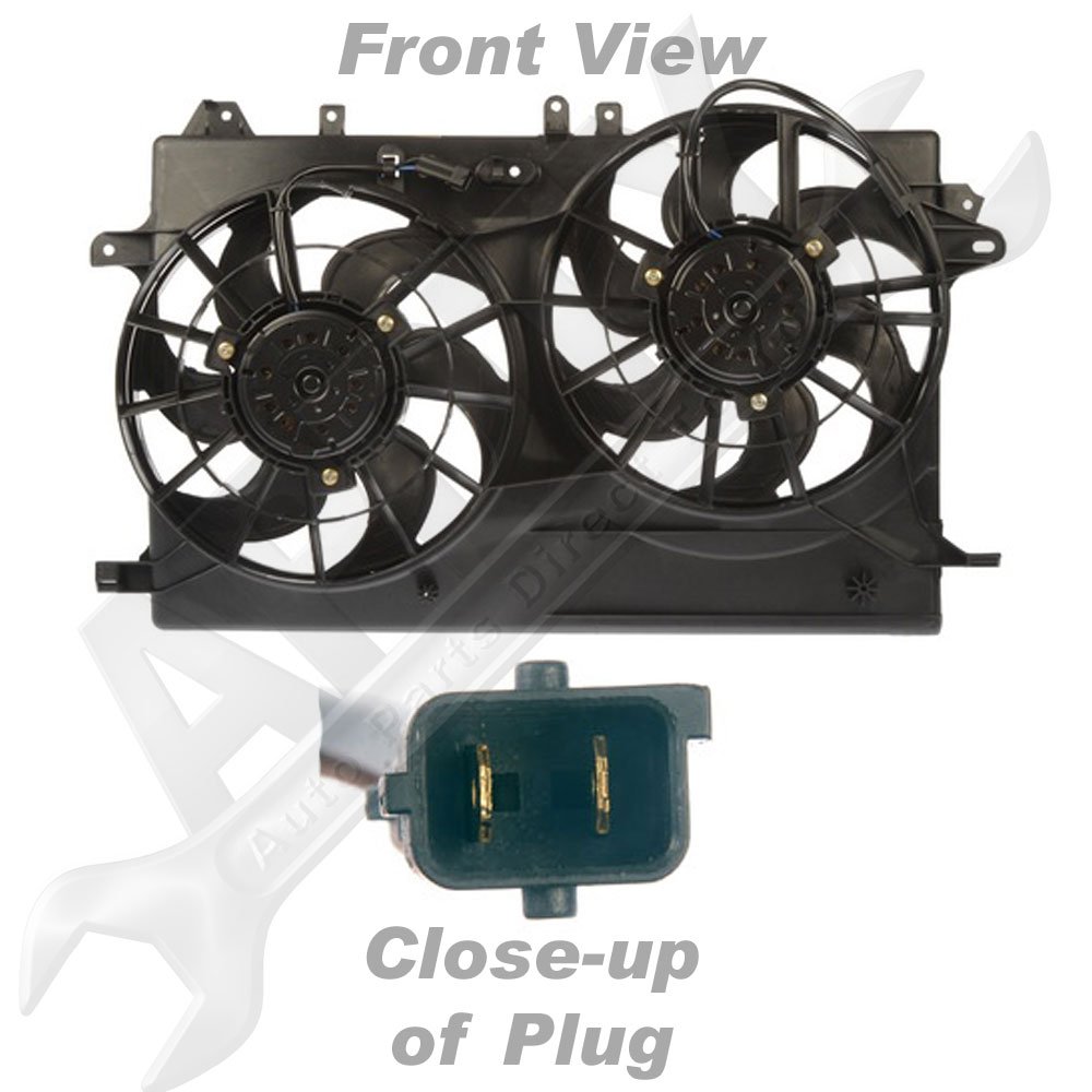 Amazon.com: APDTY 732277 Dual Radiator & AC Condenser Cooling Fan 