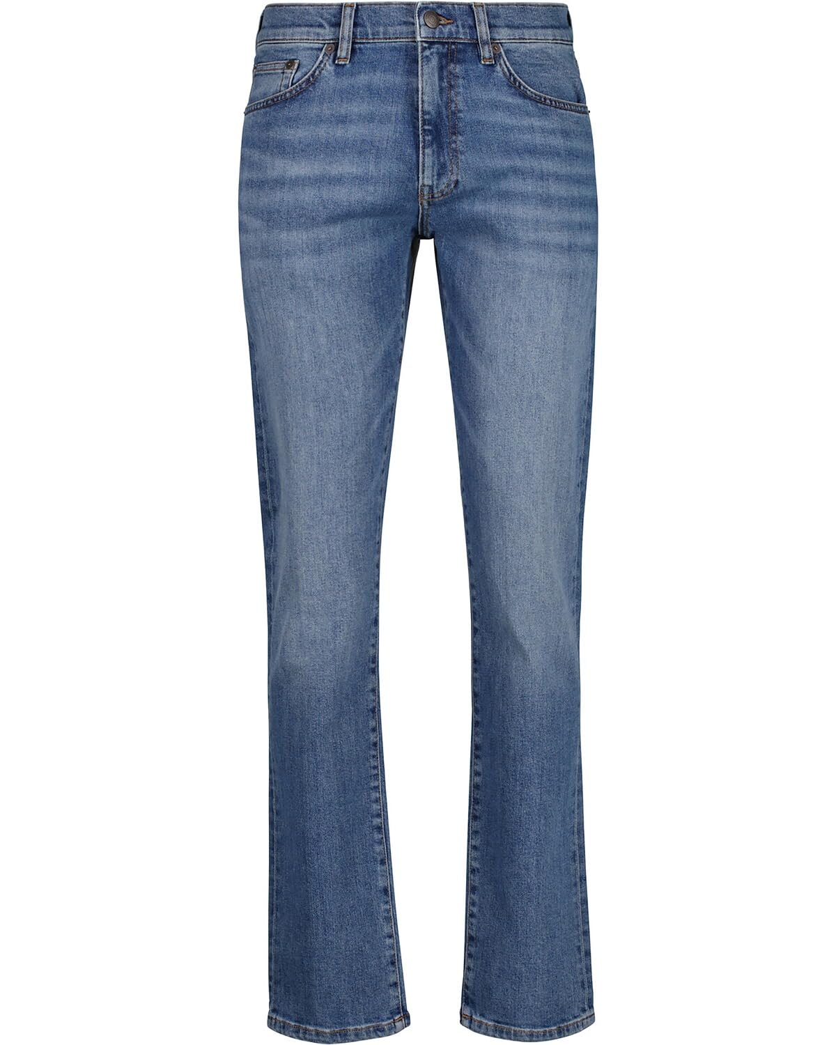 GANT Men's Slim Jeans, Mid Blue Worn in, Standard, Mid Blue Worn in, 38 W/30 L